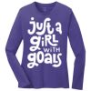 Ladies 5.4oz Long Sleeve T-Shirt Thumbnail