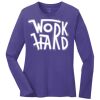 Ladies 5.4oz Long Sleeve T-Shirt Thumbnail
