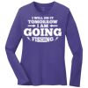 Ladies 5.4oz Long Sleeve T-Shirt Thumbnail