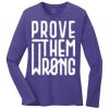 Ladies 5.4oz Long Sleeve T-Shirt Thumbnail