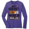 Ladies 5.4oz Long Sleeve T-Shirt Thumbnail