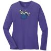 Ladies 5.4oz Long Sleeve T-Shirt Thumbnail