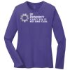 Ladies 5.4oz Long Sleeve T-Shirt Thumbnail