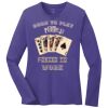 Ladies 5.4oz Long Sleeve T-Shirt Thumbnail