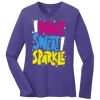 Ladies 5.4oz Long Sleeve T-Shirt Thumbnail