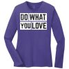 Ladies 5.4oz Long Sleeve T-Shirt Thumbnail