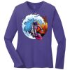 Ladies 5.4oz Long Sleeve T-Shirt Thumbnail