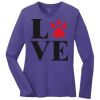 Ladies 5.4oz Long Sleeve T-Shirt Thumbnail