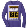 Ladies 5.4oz Long Sleeve T-Shirt Thumbnail