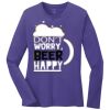 Ladies 5.4oz Long Sleeve T-Shirt Thumbnail