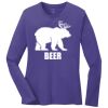 Ladies 5.4oz Long Sleeve T-Shirt Thumbnail