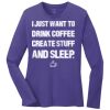 Ladies 5.4oz Long Sleeve T-Shirt Thumbnail