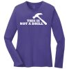 Ladies 5.4oz Long Sleeve T-Shirt Thumbnail
