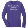 Ladies 5.4oz Long Sleeve T-Shirt Thumbnail