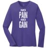 Ladies 5.4oz Long Sleeve T-Shirt Thumbnail