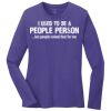 Ladies 5.4oz Long Sleeve T-Shirt Thumbnail