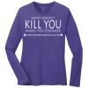 Ladies 5.4oz Long Sleeve T-Shirt Thumbnail