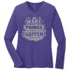 Ladies 5.4oz Long Sleeve T-Shirt Thumbnail
