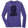 Ladies 5.4oz Long Sleeve T-Shirt Thumbnail