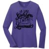 Ladies 5.4oz Long Sleeve T-Shirt Thumbnail