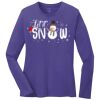 Ladies 5.4oz Long Sleeve T-Shirt Thumbnail