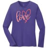 Ladies 5.4oz Long Sleeve T-Shirt Thumbnail