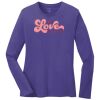 Ladies 5.4oz Long Sleeve T-Shirt Thumbnail