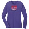 Ladies 5.4oz Long Sleeve T-Shirt Thumbnail