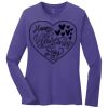 Ladies 5.4oz Long Sleeve T-Shirt Thumbnail
