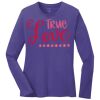 Ladies 5.4oz Long Sleeve T-Shirt Thumbnail