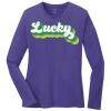 Ladies 5.4oz Long Sleeve T-Shirt Thumbnail