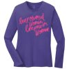 Ladies 5.4oz Long Sleeve T-Shirt Thumbnail
