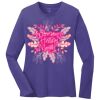 Ladies 5.4oz Long Sleeve T-Shirt Thumbnail