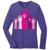 Ladies 5.4oz Long Sleeve T-Shirt Thumbnail