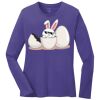Ladies 5.4oz Long Sleeve T-Shirt Thumbnail