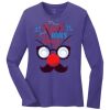 Ladies 5.4oz Long Sleeve T-Shirt Thumbnail