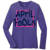 Ladies 5.4oz Long Sleeve T-Shirt Thumbnail