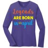 Ladies 5.4oz Long Sleeve T-Shirt Thumbnail