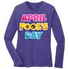 Ladies 5.4oz Long Sleeve T-Shirt Thumbnail