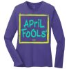 Ladies 5.4oz Long Sleeve T-Shirt Thumbnail