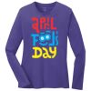 Ladies 5.4oz Long Sleeve T-Shirt Thumbnail