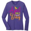 Ladies 5.4oz Long Sleeve T-Shirt Thumbnail
