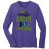 Ladies 5.4oz Long Sleeve T-Shirt Thumbnail