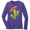 Ladies 5.4oz Long Sleeve T-Shirt Thumbnail
