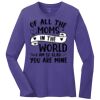 Ladies 5.4oz Long Sleeve T-Shirt Thumbnail