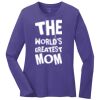 Ladies 5.4oz Long Sleeve T-Shirt Thumbnail