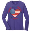 Ladies 5.4oz Long Sleeve T-Shirt Thumbnail
