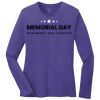 Ladies 5.4oz Long Sleeve T-Shirt Thumbnail