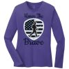 Ladies 5.4oz Long Sleeve T-Shirt Thumbnail