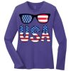 Ladies 5.4oz Long Sleeve T-Shirt Thumbnail